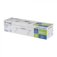LED Plafondlamp, 9W, 2-Kops, Wit, 3000K Warm Wit