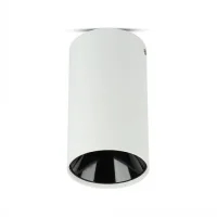 V-TAC GU10 Armatuur, Rond, Wit, Zwart