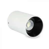 V-TAC GU10 Armatuur, Rond, Wit, Zwart