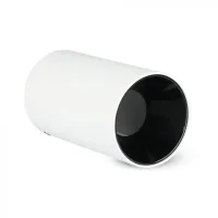 V-TAC GU10 Armatuur, Rond, Wit, Zwart