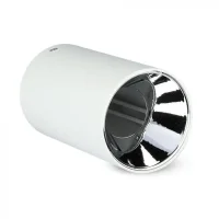 V-TAC GU10 Armatuur Rond | Wit & Chroom