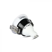 V-TAC GU10 Armatuur, Rond, Wit, Zwart