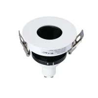 V-TAC GU10 Armatuur, Rond, Wit, Zwart