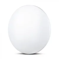 LED Dome Lamp, 18W, 300mm, CCT 3-in-1, Rond, Melkwitte Deksel