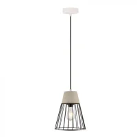 Hanglamp, Beton en Mesh, E27, Ø250 mm