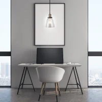 Glas Hanglamp, E27, Transparant