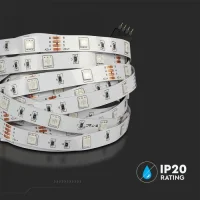 LED Strip Kit, 4W/m, IP65, 5 meter, EU Plug