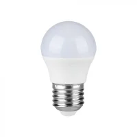 LED Lamp, Plastic, 3.7W, 3000K, E27