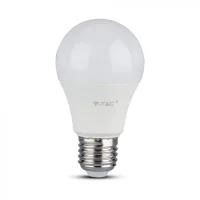 LED Lamp, Plastic, 9W, 2700K, E27, 3 stuks