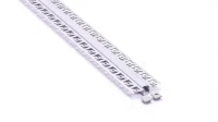 U Profiel Montagekit voor LED Strip, 2000x52.1x13.3 mm, Zilver
