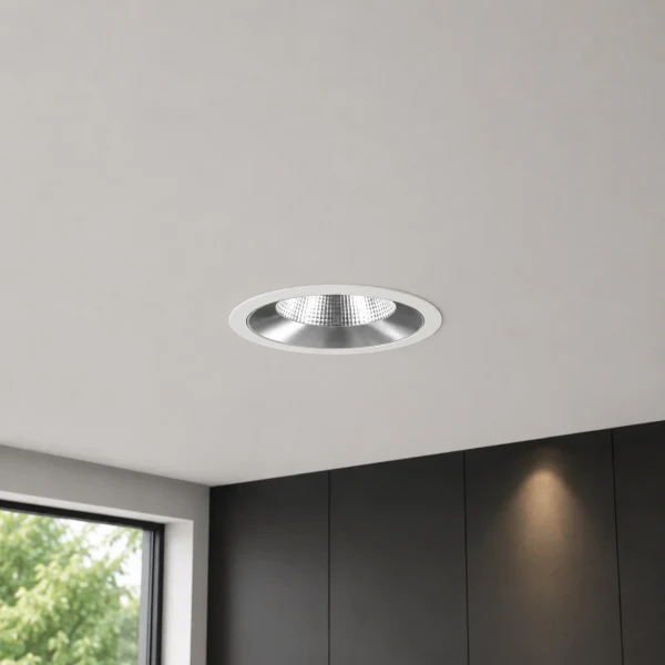 LED Downlight, 19–22–25W, CCT, Rond, IP54, Dimbaar, Wit