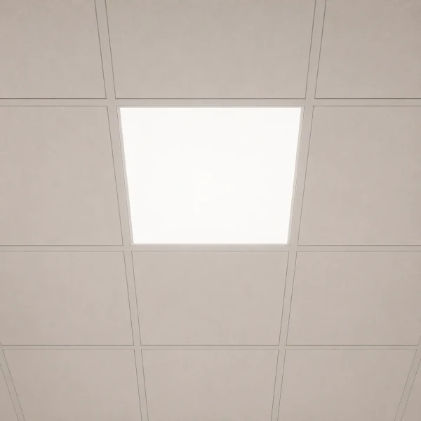 LED Backlight Paneel, 36W, 60x60cm, Incl. EU Snoer
