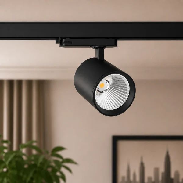 LED Trackspot, 35W, 4000K Neutraal Wit, Zwart
