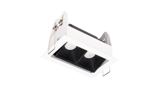LED Inbouw Linear Downlight, 2x3W, 2700K, Wit