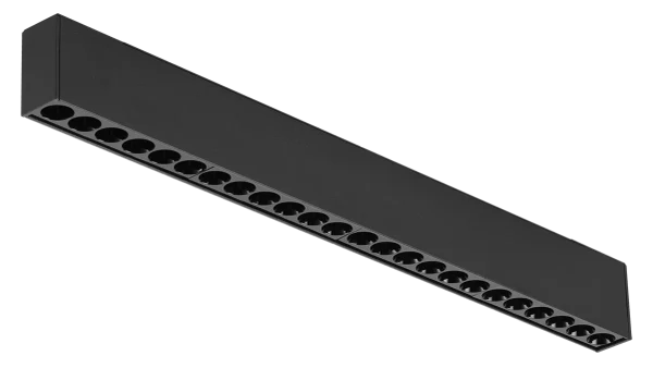 24V Track Spot DOT24, 24W, 2700K, Mat Zwart, Dimbaar