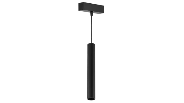 Track Hanglamp Spot, 24V, 10W, 2700K, Mat Zwart, Dimbaar