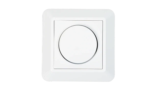 Dimmer Afdekplaat, Universeel, Glans Wit
