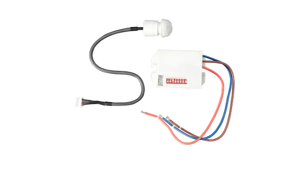 Inbouw Bewegingsmelder Infrarood, Max 400W, IP20, Wit