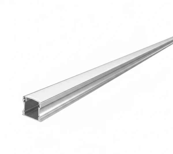 Aluminium U Profiel, 2m, 17x15mm, Grijs