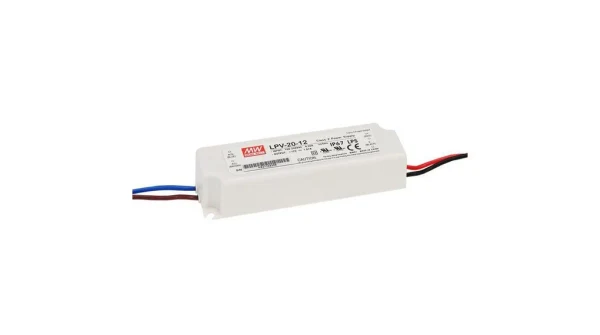 MEAN WELL LPV-20-12 Inbouwnetvoeding, 12Vdc, 1.67A, 20W