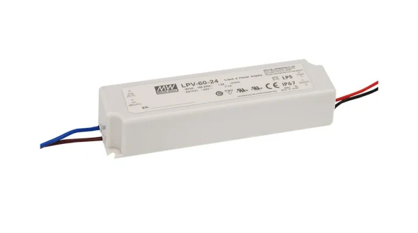 MEAN WELL LPV-60-24 Inbouwnetvoeding, 24Vdc, 2.5A, 60W
