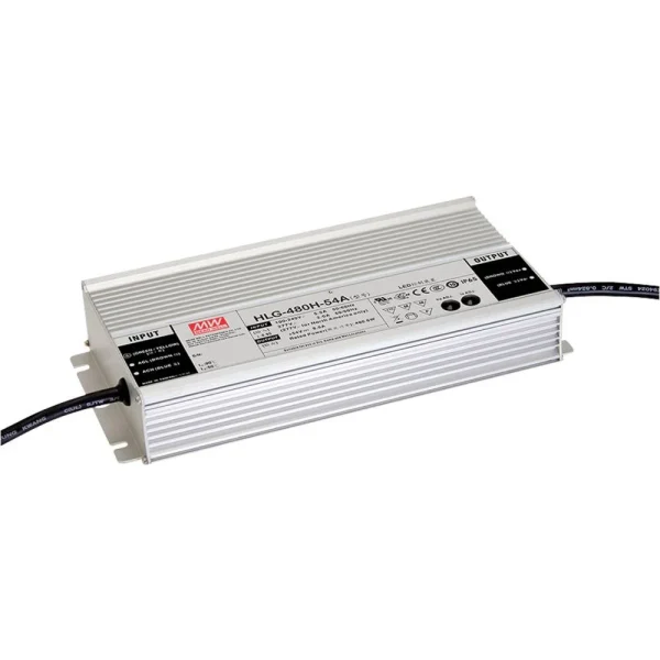 MEAN WELL Inbouwnetvoeding, 24Vdc, 20A, 480W, 3-in-1 Dimming