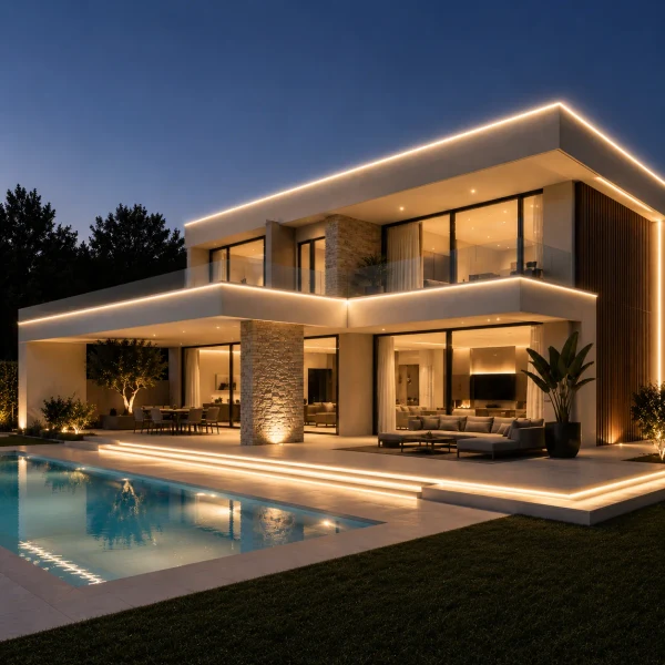 LED Neon Light, 220V, 4000K, 20m, IP65