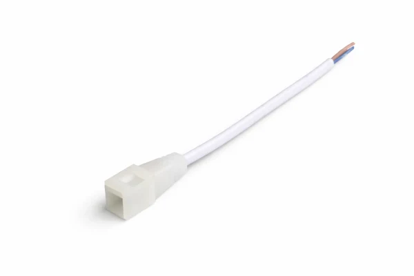 Quick Connector Wire, D5 NEON LED, 2-polig, Snelle aansluiting, Wit