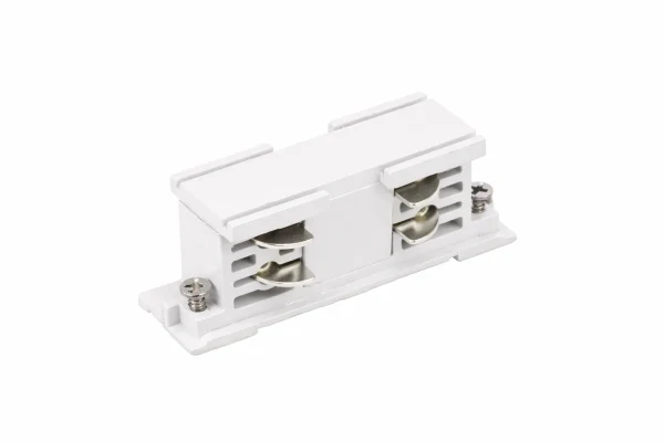 3-fase spanningsrail eindkap, Wit