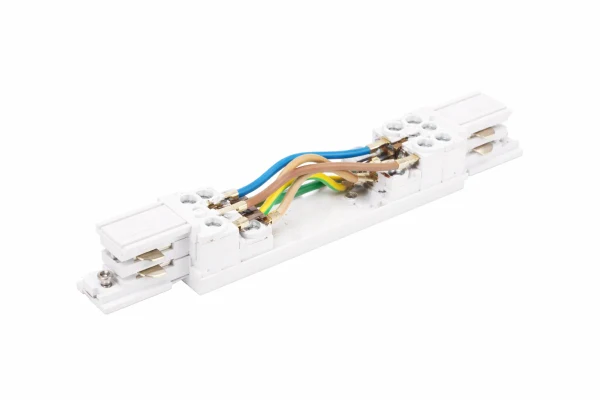 3-fase spanningsrail middenvoeding, Wit
