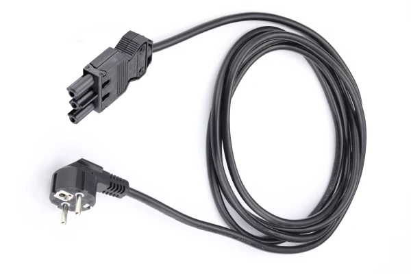 GST18i3 voedingskabel, 3x1,5mm², 2 Meter, Schuko Male naar GST Female
