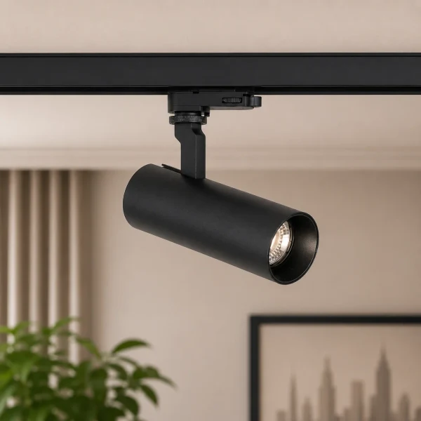 LED Trackspot, 25W, CCT, Dimbaar, Zwart