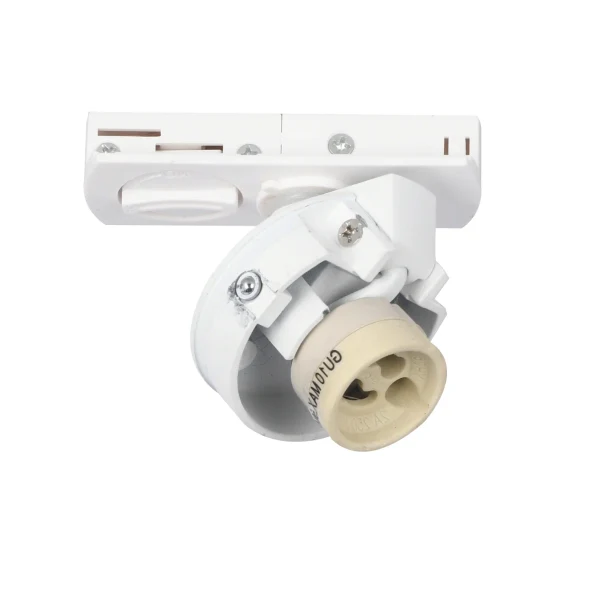 1-Fase Railadapter voor NOVA FIX Serie, Wit, IP20