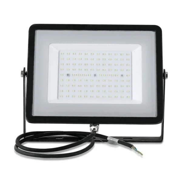 LED Breedstraler, 100W, SMD, Samsung LED Chip, 6400K, Zwarte Behuizing