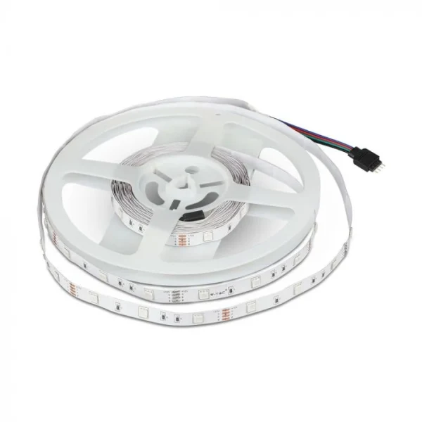 LED Strip Set, RGB, 4.8W/m, IP20, 2x5 meter, EU Plug