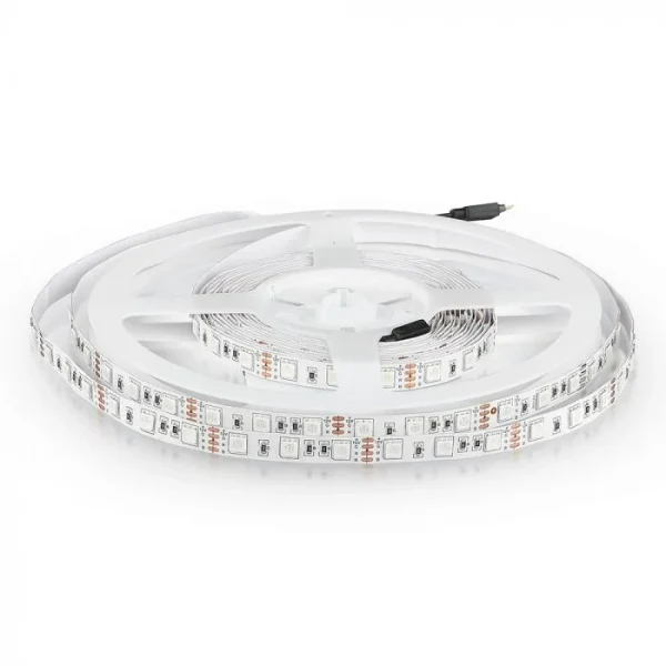 LED Strip 5 meter, 11W/m, 6500K Daglichtwit, IP65, 24V