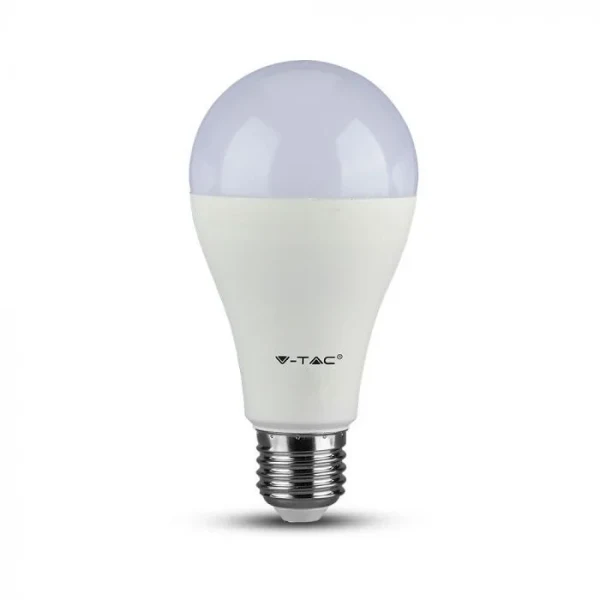 LED Lamp, Plastic, 15W, 4000K, E27