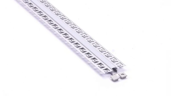 U Profiel Montagekit voor LED Strip, 2000x52.1x13.3 mm, Zilver