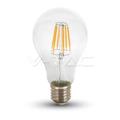 LED Gloeilamp, 10W, Filament, E27, 2700K Warm Wit, A67